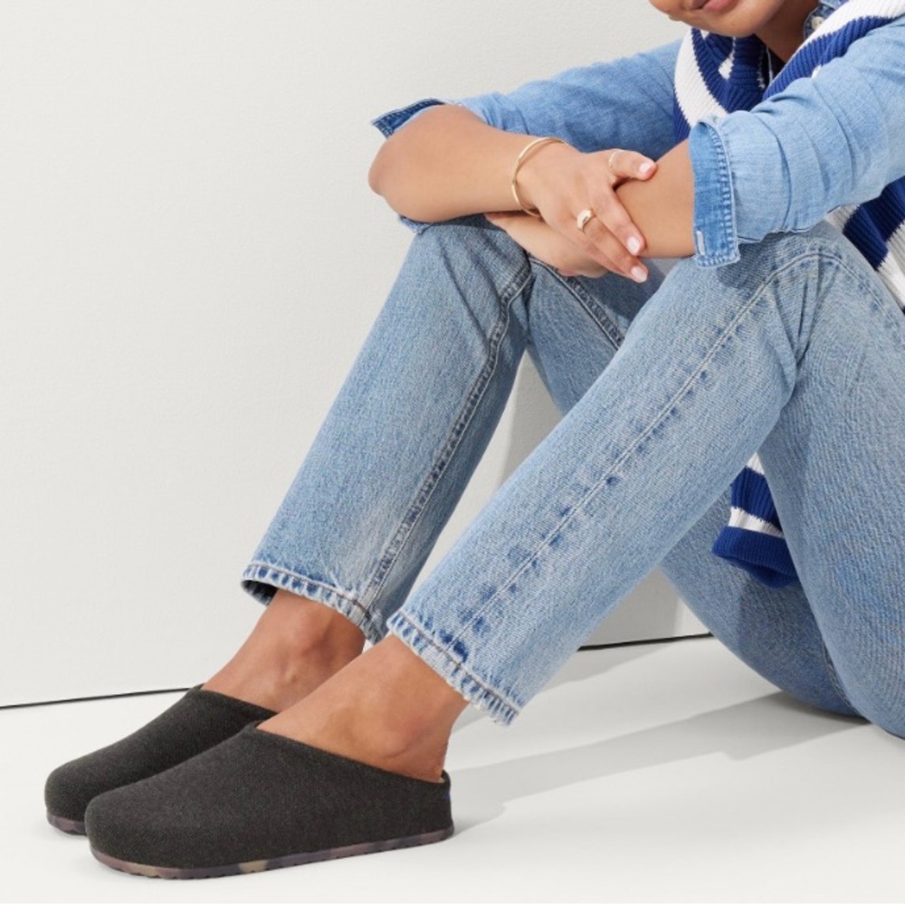 Rothy's Black Mules Comfortable Slip-On Shoes, Rothy’s clogs washable
